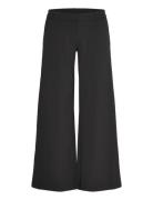 Low Flared Suit Trousers Bottoms Trousers Wide Leg Black Weekday