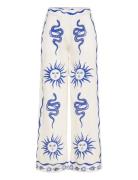 Kimona Pants Bottoms Trousers Straight Leg Multi/patterned Noella