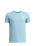 Ua B Sportstyle Lc Ss Tops T-shirts Short-sleeved Blue Under Armour