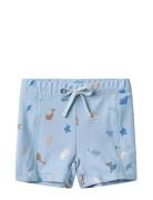 Swim Shorts Ulrik Uimashortsit Blue Wheat