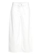 Balloon Jeans With Belt Bottoms Jeans Wide White Mango