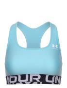 Ua Hg Mid Branded Sport Bras & Tops Sports Bras - All Blue Under Armou...