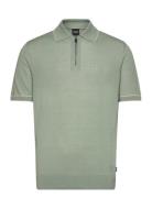H-Jiovanotto Tops Polos Short-sleeved Green BOSS