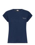 Frmatina Tee 1 Tops T-shirts & Tops Short-sleeved Navy Fransa