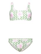 Party Waves Bralette Set 2 Bikinit Green Roxy