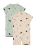 Pyjamas Romper 2 Pack Aop Pyjama Sie Jumpsuit Haalari Multi/patterned ...