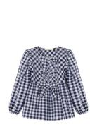 Zorro Ls Blouse Tops Blouses & Tunics Navy Fliink