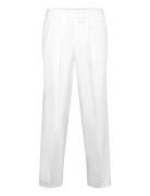 Loose Fit Tailored Pants Bottoms Trousers Formal White SIXTH JUNE