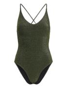 Swimsuit Naila Lurex Uimapuku Uima-asut Green Lindex