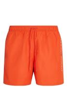 Medium Drawstring Uimashortsit Orange Tommy Hilfiger