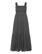 Nudall Maxi Dress Sl Maksimekko Juhlamekko Black Lollys Laundry