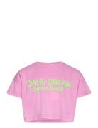 T-Shirt .-- Oahu Tops T-shirts Short-sleeved Pink Mango