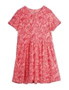 Mini Leopard Aop Ss Dress Dresses & Skirts Dresses Casual Dresses Shor...