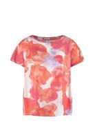 Blouse 1/2 Sleeve Tops Blouses Short-sleeved Multi/patterned Gerry Web...