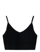 Nlfkailey Rib Bralette Noos Bikinit Black LMTD