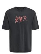 Onsband Rlx Ss Tee Tops T-shirts Short-sleeved Black ONLY & SONS