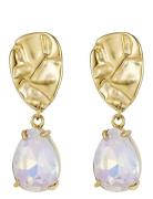 Karma Crystal Earring Korvakoru Korut Gold Bud To Rose