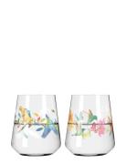 Sommerrausch Waterglass 2-Pack Home Tableware Glass Drinking Glass Nud...