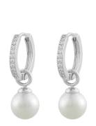 Core Pearl Ring Ear Accessories Jewellery Earrings Hoops Silver SNÖ Of...