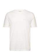Reg Tonal Shield Ss T-Shirt Tops T-shirts Short-sleeved White GANT