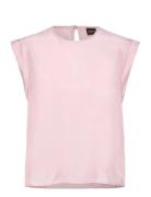 C_Irnette Tops Blouses Short-sleeved Pink BOSS