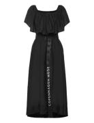 Cmmolly-Dress Polvipituinen Mekko Black Copenhagen Muse