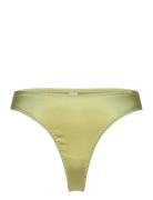Brief Satin Thong Stringit Alusvaatteet Navy Lindex