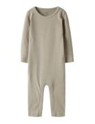 Nbnnakal Ls Suit Noos Pitkähihainen Body Beige Name It