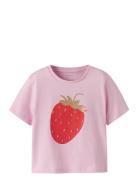 Nmfkatinka Ss Nreg Top Pb Tops T-shirts Short-sleeved Pink Name It