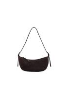 Suede Veg Tacey Bag Bags Small Shoulder Bags-crossbody Bags Brown Beck...