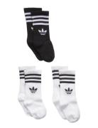 Crew Sock 3P Sukat Black Adidas Originals