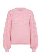 Musall Knit Jumper Ls Tops Sweat-shirts & Hoodies Sweat-shirts Pink Lo...