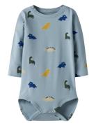 Nbmvroels Ls Body Box Bodies Long-sleeved Blue Name It