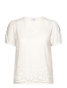 Eamajasz Blouse Tops Blouses Short-sleeved Saint Tropez