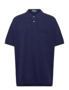 20/1 Mesh-Ssl-Psh Big & Tall Tops Polos Short-sleeved Navy Polo Ralph ...