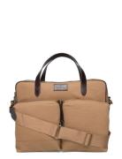 Canvas-Commuter-Msg-Med Tietok Laukku Läppärilaukku Laukku Brown Polo ...