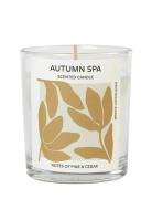 Autumn Spa Scented Candle Tuoksukynttilä White Broste Copenhagen