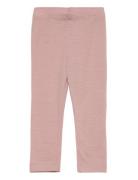 Wool Leggings Agi Bottoms Leggings Pink Wheat