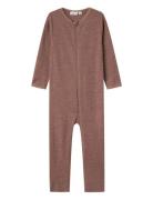 Nmfwang Wool Needle Nightsuit Solid Noos Pyjama Sie Jumpsuit Haalari B...