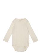 Aron Bodystocking Bodies Long-sleeved Cream That's Mine