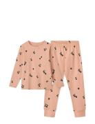 Wilhelm Printed Pyjamas Set Pyjamasetti Pyjama Pink Liewood