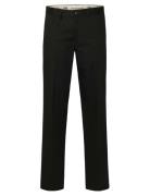 Slhstraight-William Twil 196 Pant W Noos Bottoms Trousers Chinos Black...