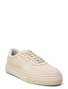 Slhharald Mix Sneaker Matalavartiset Sneakerit Tennarit Beige Selected