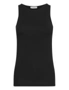 Bs Athena Top Tops T-shirts & Tops Sleeveless Black Bruun & Stengade