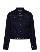 Sand Indigo Denim Jacket Farkkutakki Denimtakki Navy ALOHAS