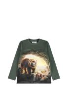 Reif Tops T-shirts Long-sleeved T-shirts Khaki Green Molo