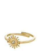 Lulu Sun Stack Ring Gold-Plated Sormus Korut Gold Pilgrim