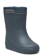 Rain Boots Solid Shoes Rubberboots High Rubberboots Blue En Fant