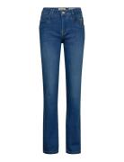 Mmcarla Naomi Deluxe Jeans Bottoms Jeans Straight-regular Blue MOS MOS...