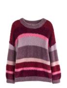 Sweater Stripe Featheryarn Tops Sweat-shirts & Hoodies Sweat-shirts Pu...